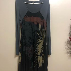 Form fitting  mini dress